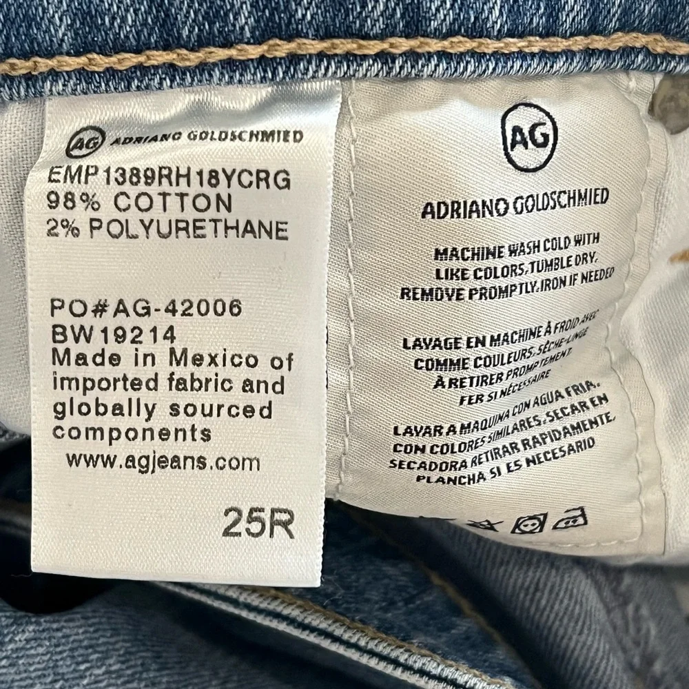 AG Super Skinny Legging Ankle Jeans.